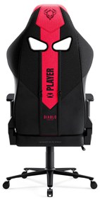 Sedia da gaming Diablo X-Player 2.0 in materiale Normal Size: cremisi-antracite