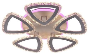 Lampadario LED RGB dimmerabile 70W 230V 3000-6500K con telecomando