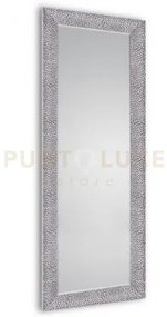 Amy specchio da parete con cornice decorata in vetro con ganci x in...