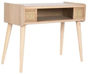 Console Home ESPRIT Rattan Legno di paulownia 80 x 35 x 63 cm