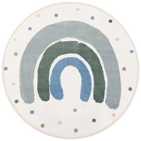Tappeto per bambini verde e avorio ø120 cm Joyful Mint – FD