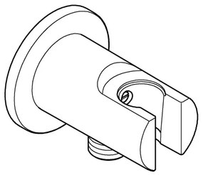 GROHE 26962001 - Gomito da parete VITALIO 85 mm, cromo lucido