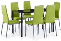 Set da Pranzo 7 pz Verde 281706