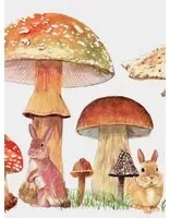 Coordonne Carta da parati panoramica Sweet Forest - Vermilion