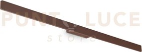 Linea applique da esterno ip54 led 3000k 23w 2400 lm coffee 144cm