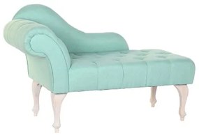 Divano Chaise Longue DKD Home Decor 119 x 55 x 77 cm Legno d'albero della gomma Verde