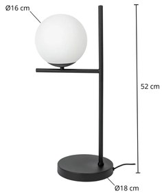 Lindby Jornam da tavolo con paralume a sfera