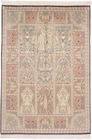Cashmere Silk Tappeto 130 x 180 (Indian) Annodato A Mano