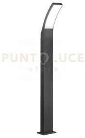 Paletto led 12w sail strut.alluminio diffus.pc colore antracite ip6...
