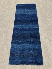 Loribaft Tappeto persiano 80x220 Blu (Iran) Annodato A Mano