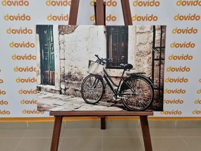 Stampa su tela – Bicicletta retrò