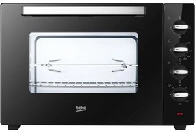 Beko Bmof60b Fornetto Elettrico Ventilato 60lt Con Girarrosto - Nero