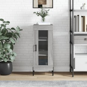 Credenza Grigio Sonoma 34,5x34x90 Cm İn Legno Multistrato /