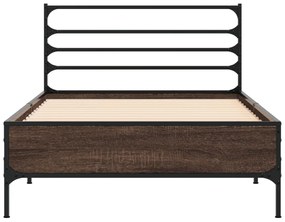 Giroletto rovere marrone 90x190 cm legno multistrato e metallo