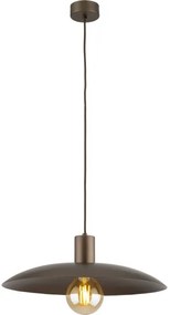 Lampadario a sospensione con filo ASTRA 1xE27/15W/230V diametro 41 cm marrone
