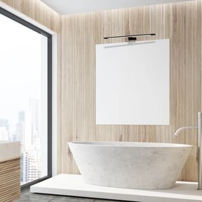 Illuminazione a LED per specchio da bagno SHINE LED/12W/230V 60 cm IP44 nero
