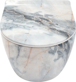 Vaso WC sospeso Rea Carlos Slim Granit Shiny N