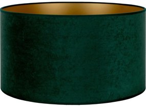 Duolla - Paralume universale VELVET E27 diametro 35 cm verde/oro