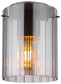 Globo 15904DS - Plafoniera TULIVAR 1xE27/40W/230V diametro 18 cm grigio