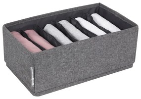 Organizzatore per cassetti grigio con cassetto a scomparti, 16,5 x 11 cm - Bigso Box of Sweden