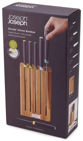 Set di coltelli con supporto in bambù Elevate - Joseph Joseph