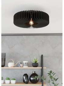 Eglo 900831 - Plafoniera PALOMBAIA 1xE27/40W/230V nero