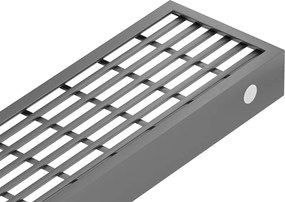 Mexen Flat M33 copertura per scarico lineare 50 cm, grigio canna di fucile spazzolato - 1E33050
