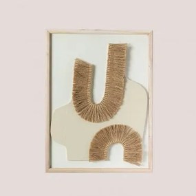 Quadro Decorativo (30x40 Cm) Diara Marrone Legno Naturale - Sklum
