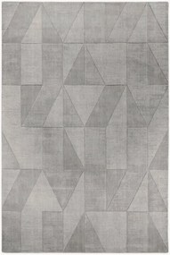 Tappeto in lana con motivo a rilievo Ursule