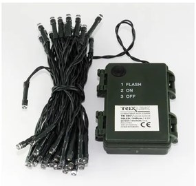 Catena natalizia LED da esterno 10,8m 100xLED/2 funzioni10,8m IP44 multicolore