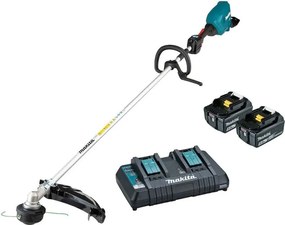Makita - Falce motorizzata a batteria lxt 18 v x 2 - 0 - 4.600 / 5.500 / 7.000 giri/min - 430 mm