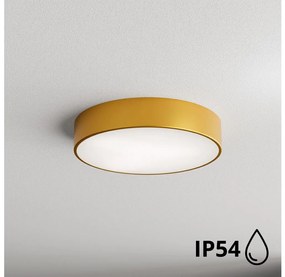 Brilagi - Plafoniera da bagno CLARE 2xE27/24W/230V diametro 40 cm IP54 oro