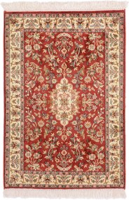 Cashmere Silk Tappeto orientale 90 x 60 (Indian) Annodato A Mano