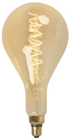 Lampada LED E27 dimmerabile G165 specchio oro 6W 100 lm 1800K