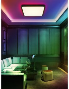 Immax NEO 07167-B40-LED RGBCCT Lampada dimmerabile 50W/230V Wi-Fi Tuya black+TC