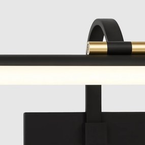 Illuminazione LED per specchio da bagno VINCI LED/12W/230V 40 cm IP44 nero