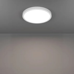 Eglo 901334 - Plafoniera LED per bagno FUEVA LED/14,2W/230V Ø27,8cm IP44 bianca