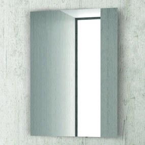 Kamalu - specchio bagno 90x60 semplice rettangolare reversibile | kam-s90