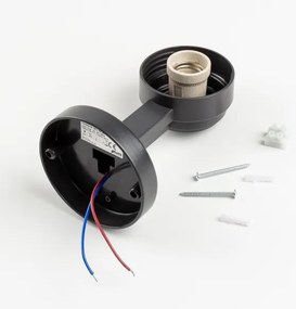 Brilagi - Applique da esterno HARBOR 1xE27/40W/230V IP33 antracite/bianco