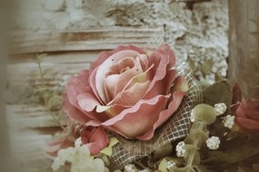 Carta da parati – Rose vintage eleganti