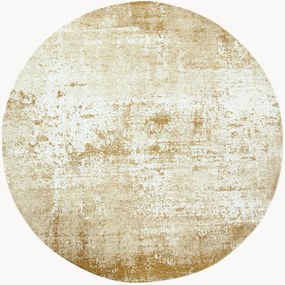 Tappeto rotondo jacquard lavabile da interno-esterno Virgin Land