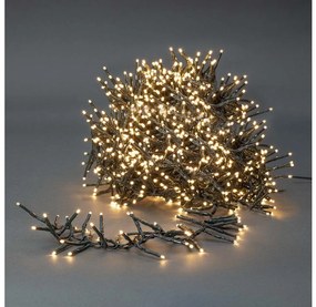 Nedis CLCS1512- Catena di Natale da esterno LED 1512xLED/7 funzioni 14m IP44 bianco caldo