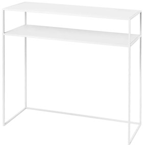 Consolle in metallo bianco 35x85 cm Fera - Blomus