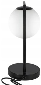 Lampada da tavolo 1xE27/40W/230V nero/bianco