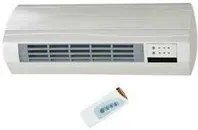 termoventilatore a parete 2000w cm.50 con timer e telecomando - misure cm.50x19x11h. fer252539