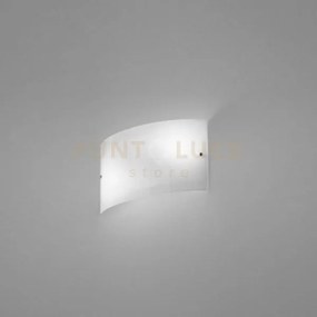 Michela a/g applique a parete in vetro 2 luce attacco e14 35cm
