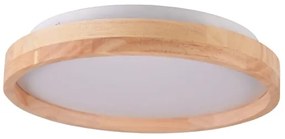 Plafoniera da bagno LED/12W/230V Ø 27 cm IP44 rovere