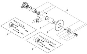 GROHE 29048000 - Miscelatore doccia BAUCLASSIC cromo lucido