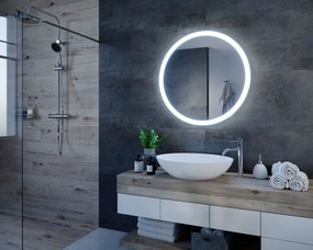 Specchio rotondo con iluminazione LED C1