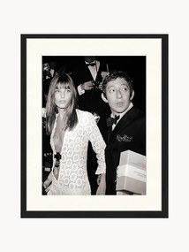 Fotografia incorniciata Serge Gainsbourg & Jane Birkin